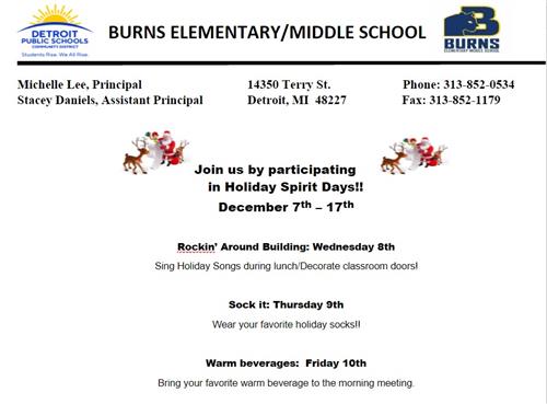 spirit week Flyer
